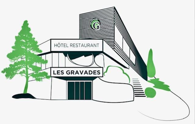 Logis Hotel Les Gravades Ussel อุสเซล ภายนอก รูปภาพ